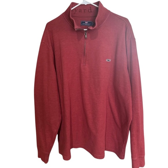 Vineyard Vines Other - Vineyard Vines Maroon Quarter-Zip Sweater